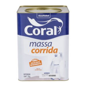 Massa Corrida Complementos Branca 25Kg Coral