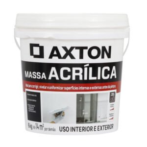 Massa Acrílica Interna e Externa 6kg Axton