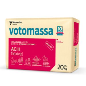 Argamassa ACIII Interno e Externo 20kg Branco Votoran