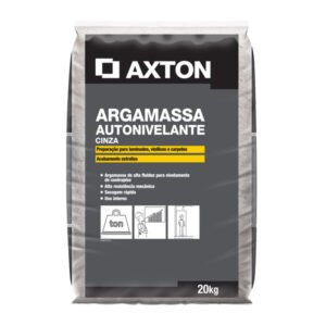 Argamassa Autonivelante Interno 20kg Cinza Axton