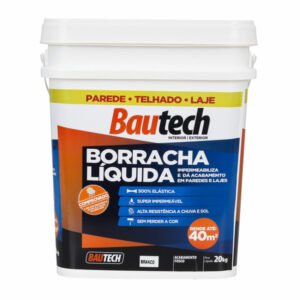 Borracha Líquida Impermeabilizante Bautech 20kg Branco