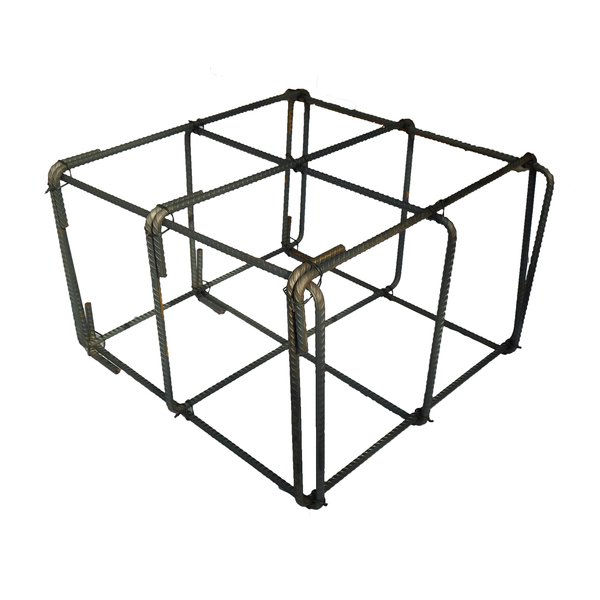 Sapata de Aço CA-50 6 Ferros 3/8" 40x40x30cm Columaster