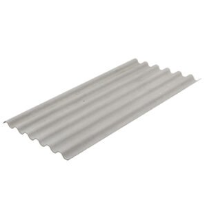 Telha de Fibrocimento Ondulada 244x110cm 5mm Cinza Brasilit